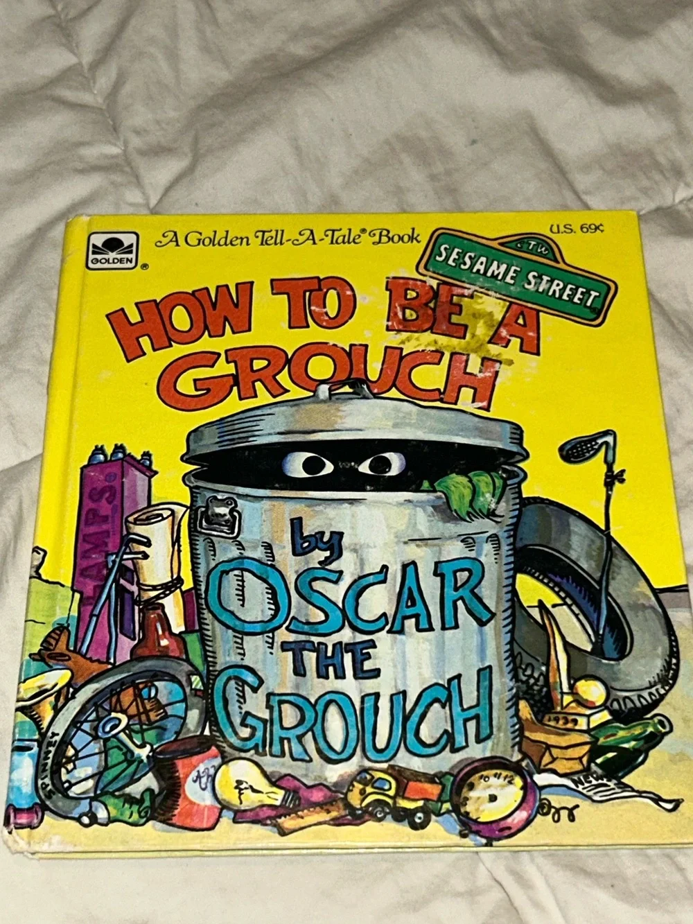 How To Be A Grouch By Oscar The Grouch, 1976, Sesame Street, 2452-42